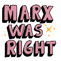 pixiewithpens communism socialism marx marxism Sticker