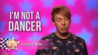I'm not a dancer
