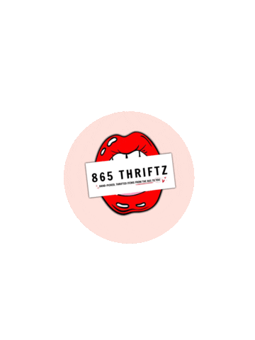 865thriftz giphyupload vintage smallbusiness thrift Sticker