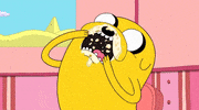adventure time eating GIF