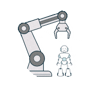 Robot Sticker by StephensonLaw