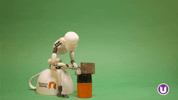 High Five Animation GIF by School of Computing, Engineering and Digital Technologies
