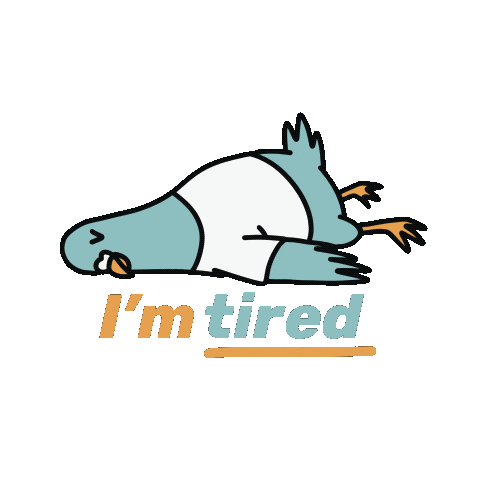 Tired Over It Sticker