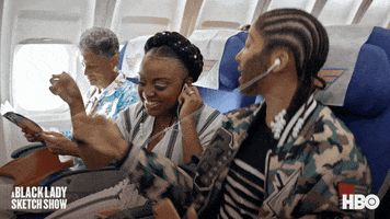 Excited Robin Thede GIF by A Black Lady Sketch Show