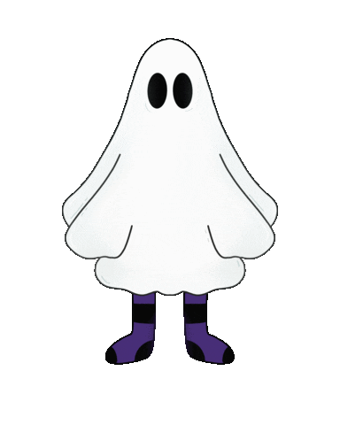 Halloween Ghost Sticker by Easy Peasy Cutters