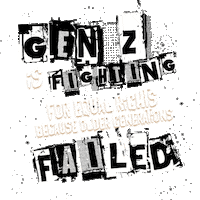 Fight The Power Youth Sticker by INTO ACTION