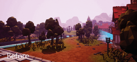 UB_Eville giphyupload forest after before GIF