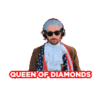 Red Queen Drawing Sticker