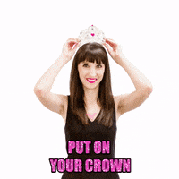 jennrobbins queen crown winning success GIF