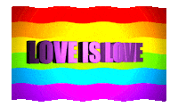 Love Is Love Rainbow Sticker by Atlantic Records