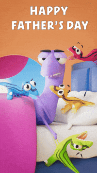Tired Fathers Day GIF by Claynosaurz