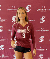 Santa Clara University Go Broncos GIF by Santa Clara Broncos