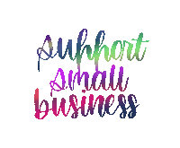 Small Business Support Local Sticker