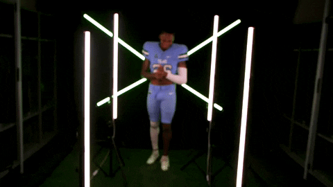 College Sports Football GIF by GreenWave
