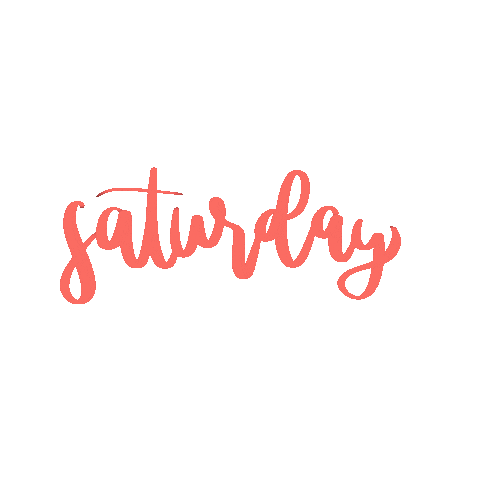 vivyfebriany giphyupload day lettering saturday Sticker
