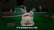 scared eric cartman GIF by South Park 