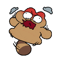Neoverave angry crazy anger 화남 Sticker