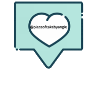 Angiescakes Sticker by Piece of Cake by Angie