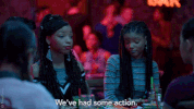 Chloe X Halle Action GIF by grown-ish