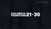 Colorful Transitions 21 30 | Video |You Motion