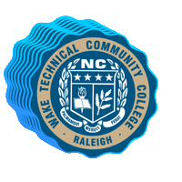 Oldschool Nc Sticker by Wake Technical Community College