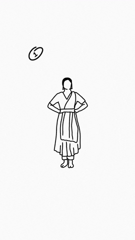 Dancing Girl Art GIF
