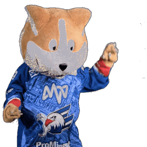 Mascot Sticker by Adler Mannheim