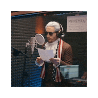 Music Producer Singing Sticker