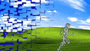 Running Man Error GIF by PERFECTL00P
