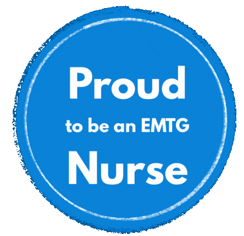 Proud Nurse Sticker by EMTG