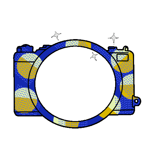 Camera Selfie Sticker by Keva Epale