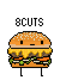 jump burger Sticker by Homeroom Creatives