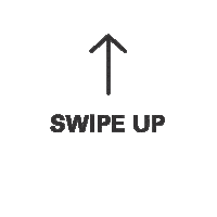 Swipe Up Black And White Sticker by LOJEL