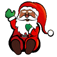 Santa Barbados Sticker by Deep Blue