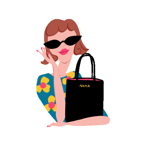 Fashion Summer Sticker by Nama Official