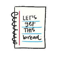 finals studying Sticker by Panera Bread