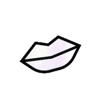 out out kiss Sticker by Beauty Bay