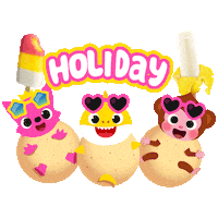 ice cream beach Sticker by Unilever Indonesia