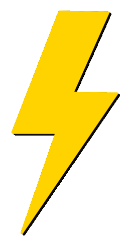 Flash Lightning Sticker by Brady