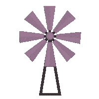 Wind Farm Sticker