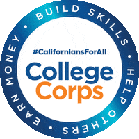 Collegecorps Sticker by California Volunteers