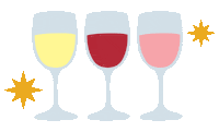 Cheers Wine Sticker by Roscato