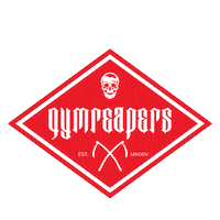 GYMREAPERS fitness workout gym skull Sticker