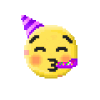 R74n happy fun party smile Sticker