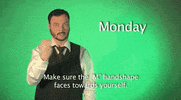 sign language monday GIF by Sign with Robert
