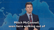 Mitch Mcconnell Snl GIF by Saturday Night Live