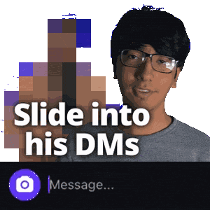 Slide Into Sticker