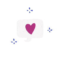 thehelloday love heart friend speak Sticker