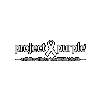 ProjectPurple pancreatic cancer pancreaticcancer pancreas cancer project purple Sticker