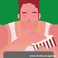Modicum fight animation netflix show GIF